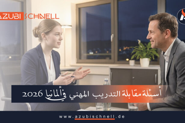 أسئلة مقابلة Ausbildung في ألمانيا 2026 + أجوبة نموذجية جاهزة