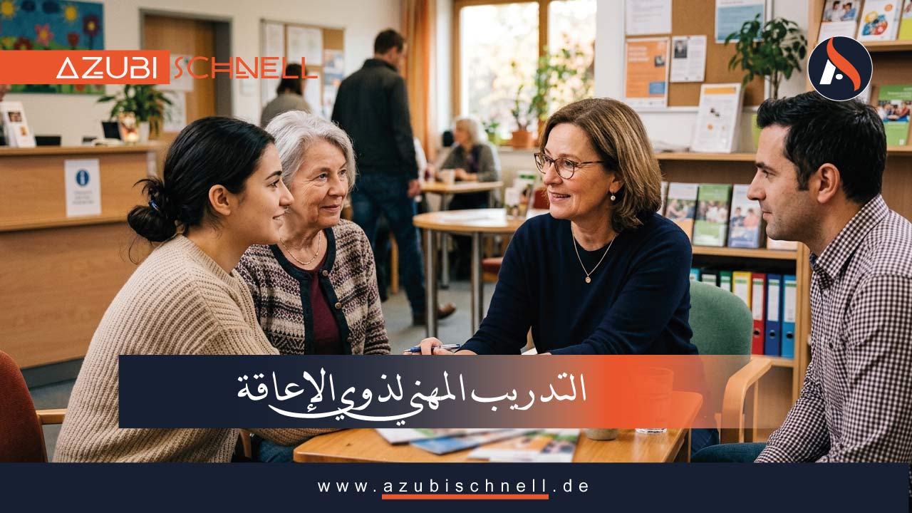 التدريب المهني لذوي الإعاقة: الدعم وجهات المساعدة