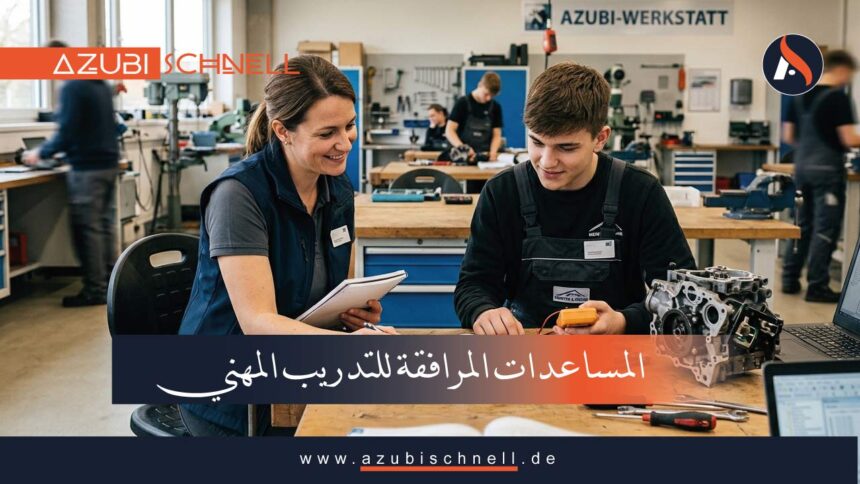 المساعدات المرافقة للتدريب المهني