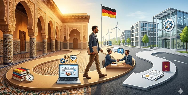 الدليل الكامل للحصول على عقد Ausbildung في ألمانيا 2026