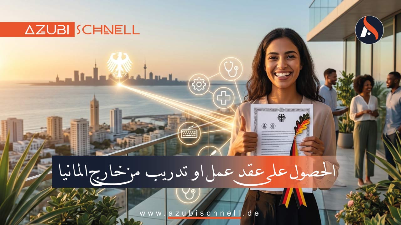 كيف تحصل على عقد Ausbildung من خارج ألمانيا 2026؟ دليل خطوة بخطوة