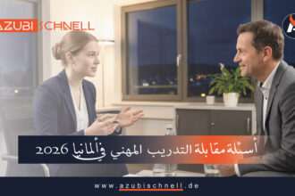 أسئلة مقابلة Ausbildung في ألمانيا 2026 + أجوبة نموذجية جاهزة