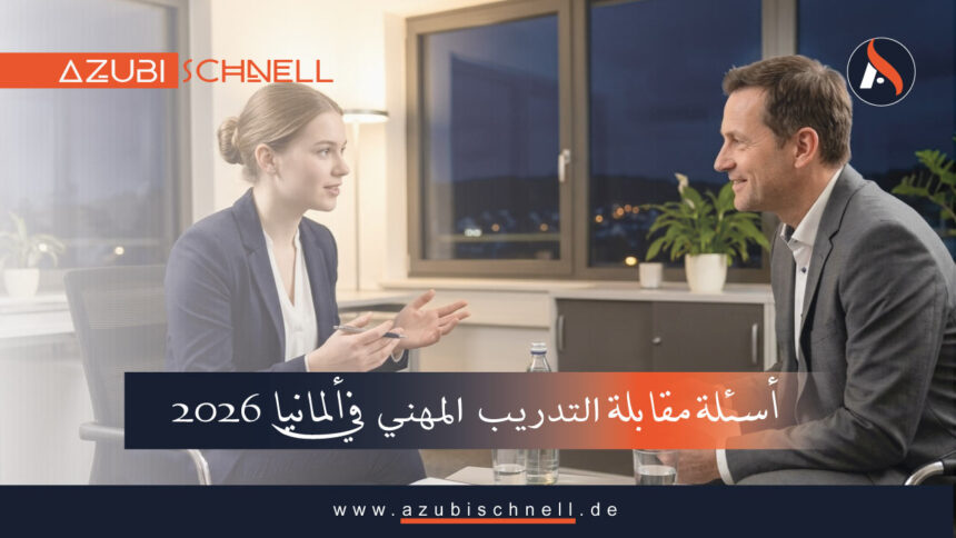 أسئلة مقابلة Ausbildung في ألمانيا 2026 + أجوبة نموذجية جاهزة