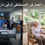 العمل في التمريض بالمستشفيات أم دور المسنين؟ أيهما أفضل