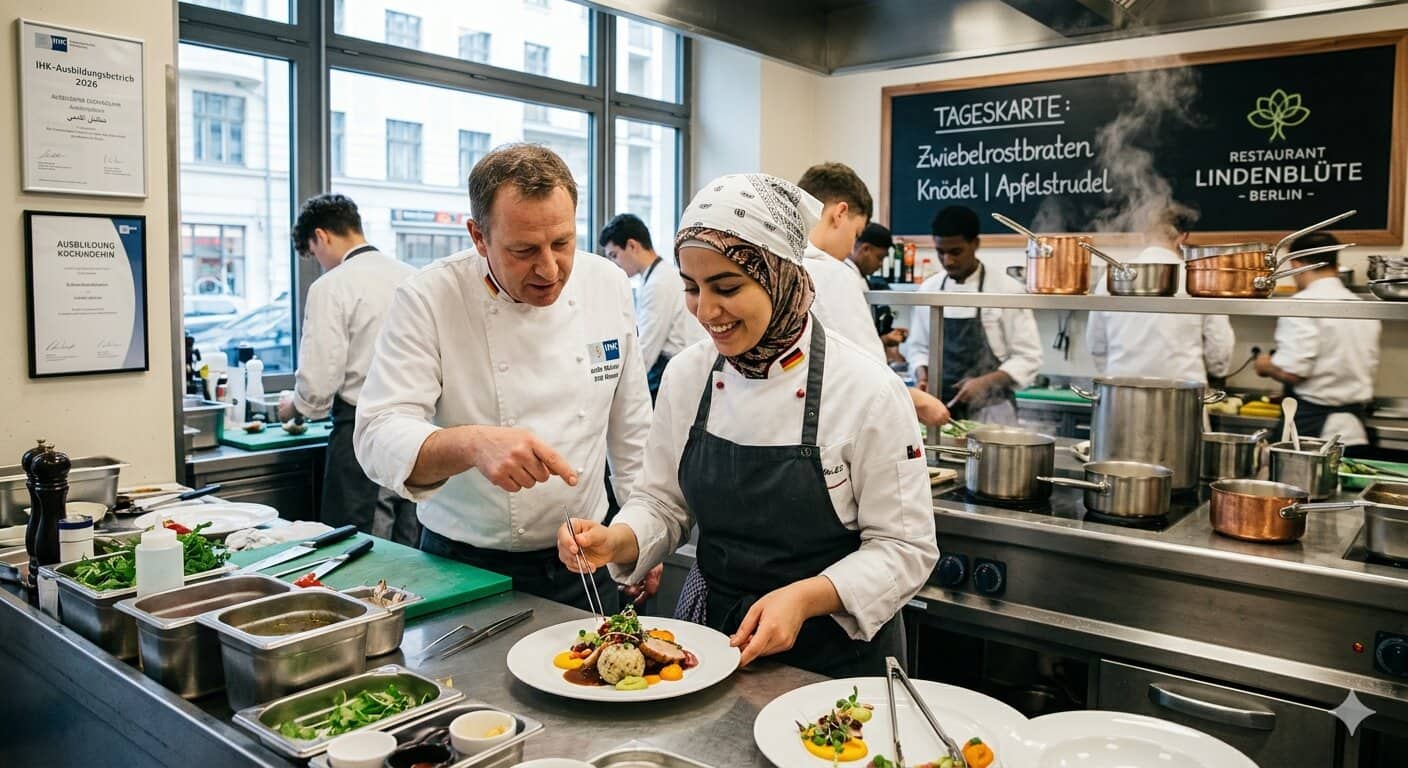 التدريب المهني في ألمانيا مجال الطبخ كل ما تود معرفته