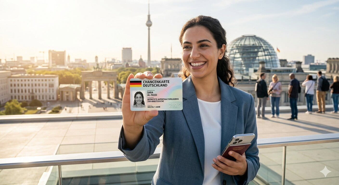 دليل بطاقة الفرصة في ألمانيا 2026 (Chancenkarte)