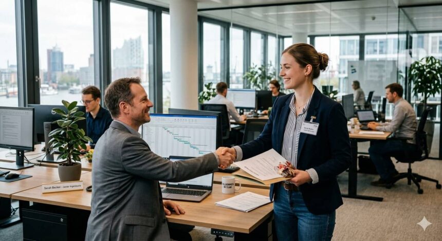 خطوات الانتقال من متدرب إلى موظف دائم في ألمانيا 2026