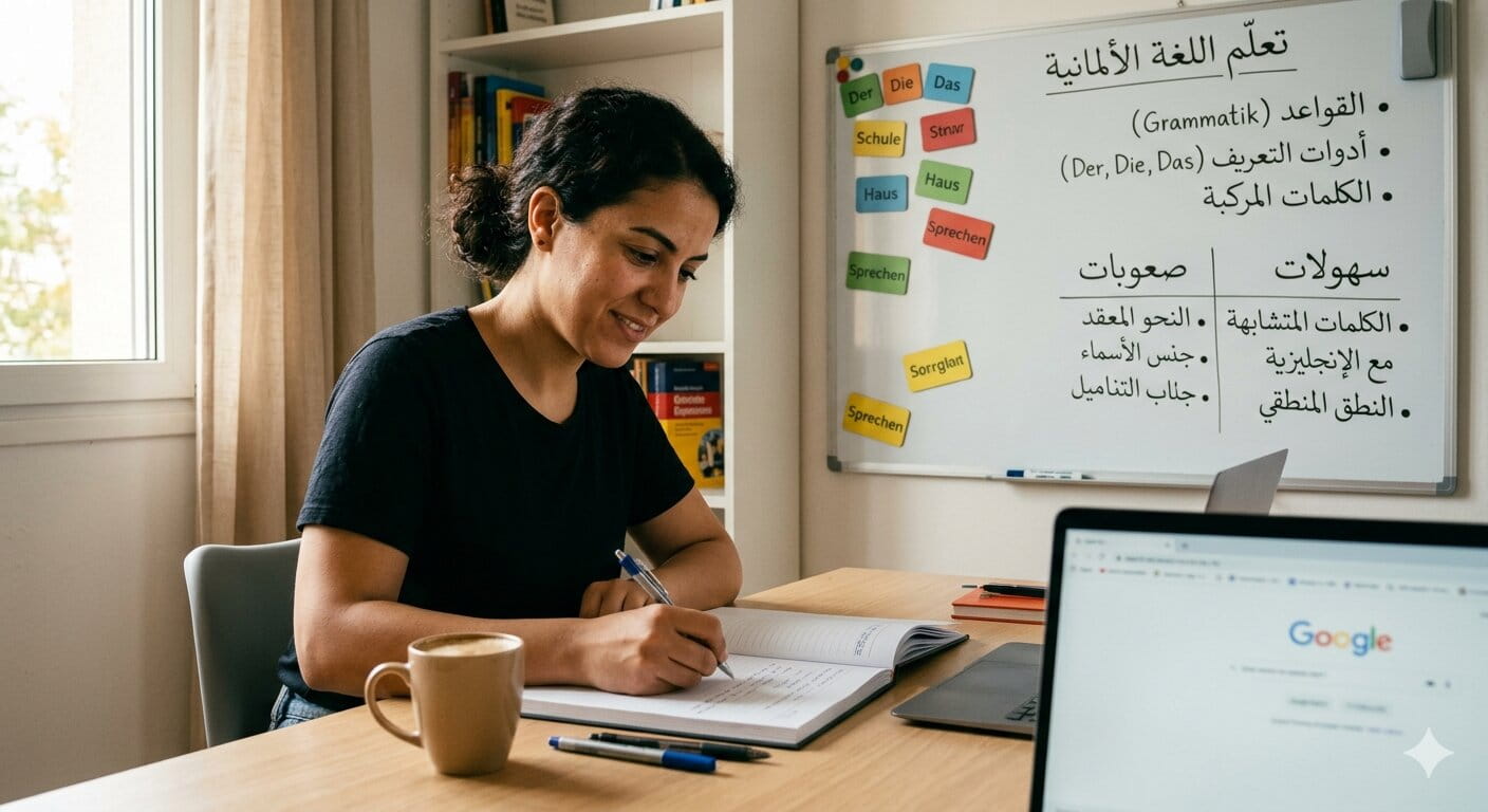 هل اللغة الألمانية لغة صعبة التعلم؟ كسر الأسطورة والحقائق الصادمة