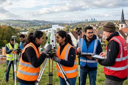 التدريب المهني (Ausbildung) في ألمانيا في مجال الجيوماتكس (Geomatik)