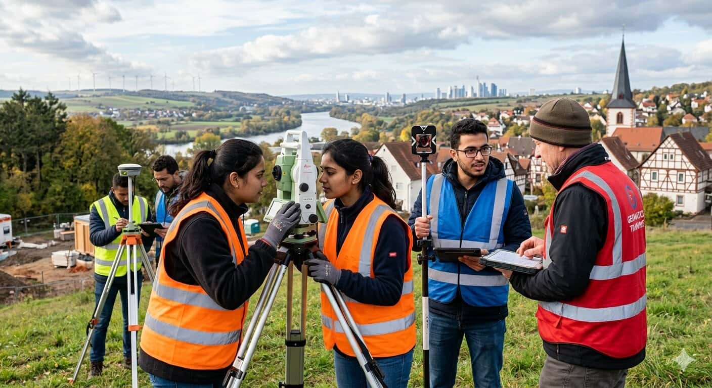 التدريب المهني (Ausbildung) في ألمانيا في مجال الجيوماتكس (Geomatik)