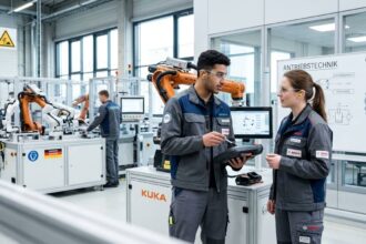 الدراسة المزدوجة في ألمانيا في قطاع الصناعة