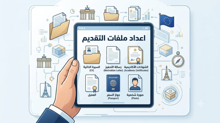 اعداد ملفات التقديم