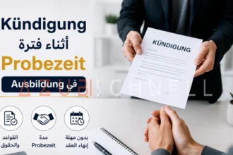 Kündigung أثناء فترة Probezeit في Ausbildung: الحقوق والقواعد المهمة 2026