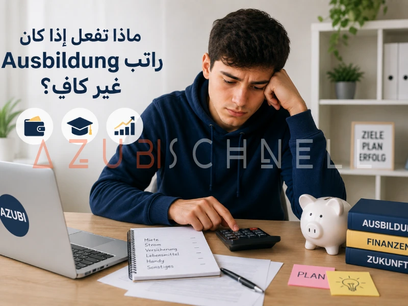 ماذا تفعل إذا كان راتب Ausbildung غير كافٍ؟ أهم المساعدات والحلول في ألمانيا 2026