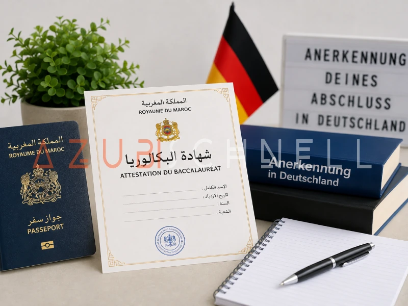 معادلة الباك المغربي في ألمانيا 2026: كيف يتم الاعتراف بالبكالوريا المغربية؟