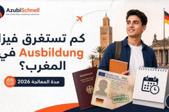 كم تستغرق فيزا Ausbildung في المغرب؟ 2026